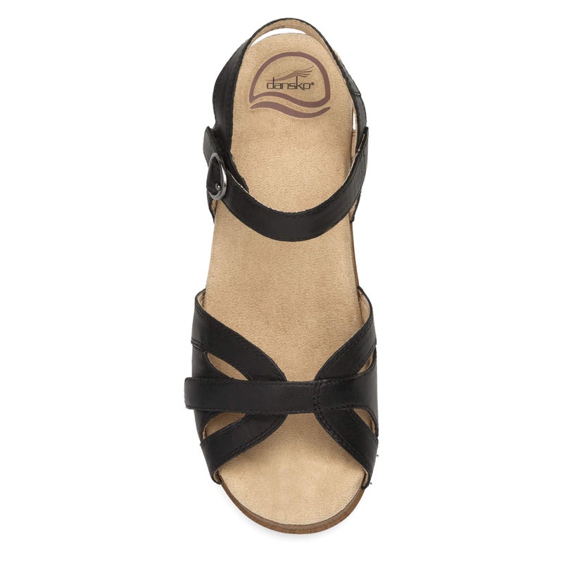 Dansko Women's Season Black Sandal 8.5-9 M US - Image 2